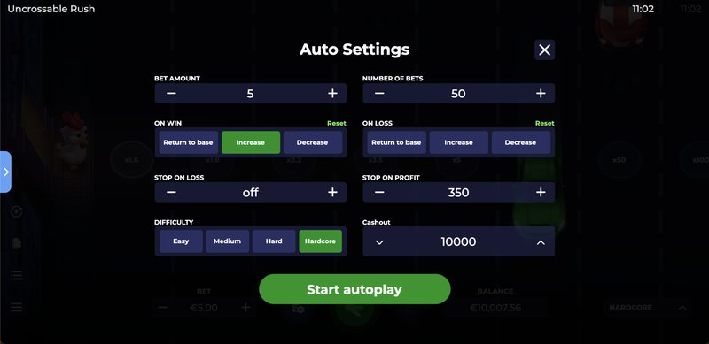 Découvrez l'Incroyable Aventure du Slot Uncrossable Rush sur les Grands Casinos